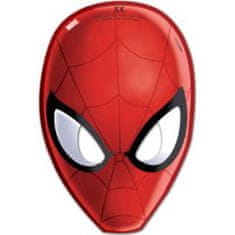 Procos Papierová maska 6ks Spiderman -