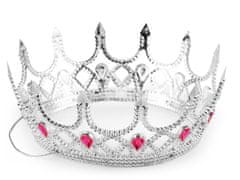 Kráľovská koruna karnevalová kráľovná - strieborná