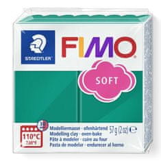 FIMO soft 57g - tmavo zelená