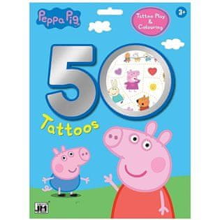 Jiri Models Tetovací set 50+ - Peppa Pig