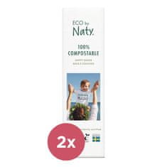 ECO by Naty 2x Vrecká na použité plienky (50 ks)