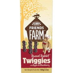 Supreme Tiny FARM Snack Rabbit Twiggies - králik 100 g