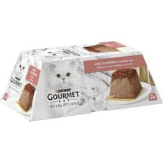 Purina Gourmet Revelations paštéta losos s omáčkou 2 x 57 g