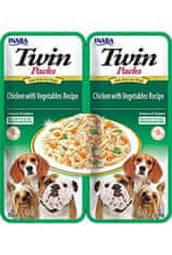 churu Chúru Dog Twin Packs Chick&Veg. in Broth 80g