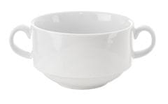 ORION miska 310ml, priemer 10,5cm MONA Tonda stohovateľný porcelán.BIELA