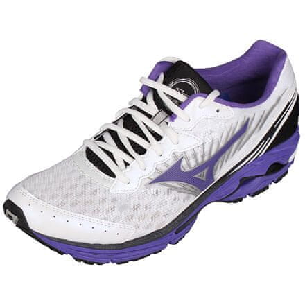 Mizuno Wave Rider 16 W bežecká obuv dámska biela-fialová veľkosť (obuv) UK 8,5