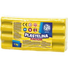 Astra Plastelína 1kg Žltá, 303111002