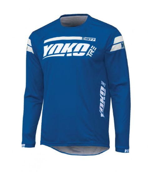 YOKO Motokrosový dres TRE modrá XXL
