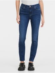 Guess Modré dámske skinny fit džínsy Guess 1981 25/29