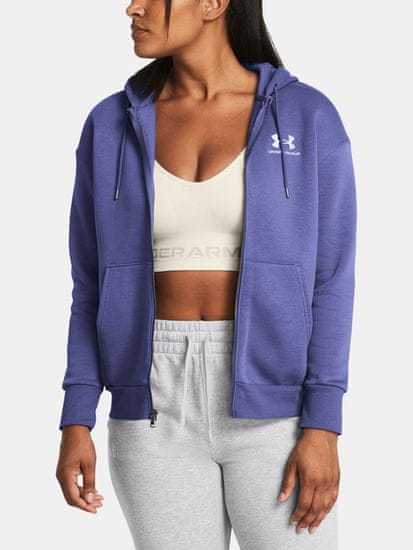 Under Armour Mikina Essential Fleece FZ-PPL