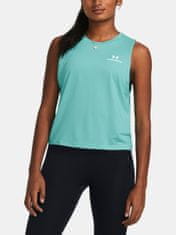 Under Armour Tielko Vanish Energy Crop Tank-GRN M