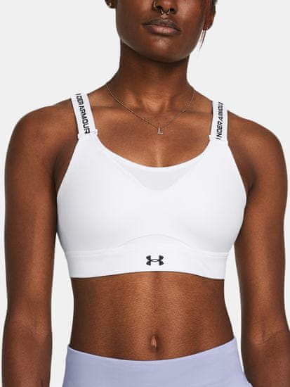 Under Armour Podprsenka UA Infinity High 2.0 Bra-WHT