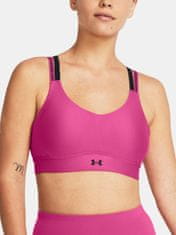 Under Armour Podprsenka UA Infinity Mid 2.0 Rib Bra-PNK S (D-DD)