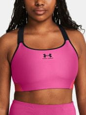 Under Armour Podprsenka UA HeatGear High-PNK XS