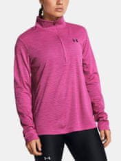 Under Armour Mikina Tech Textured 1/2 Zip-PNK L