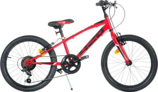 Dino bikes Dětské kolo 20" 420U-040 - AURELIA červené s převody