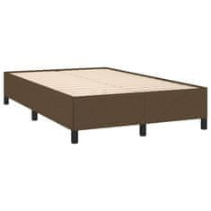 Petromila vidaXL Boxspring posteľ s matracom tmavohnedá 120x190 cm látka