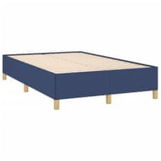 Petromila vidaXL Boxspring posteľ s matracom modrá 120x190 cm látka