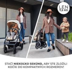 Kinderkraft kočík NEWLY 4IN1 MINK PRO 2024 BEIGE