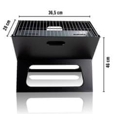 BBQ Collection ED-224901 Gril na drevené uhlie skladacie 46 x 37 cm