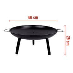 BBQ Collection ED-219366 Ohnisko priemer 60 cm