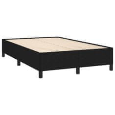 Petromila vidaXL Boxspring posteľ s matracom čierna 120x190 cm látka