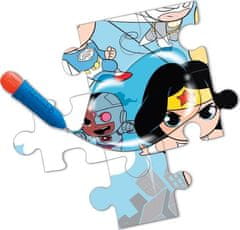 Clementoni Puzzle s maľovaním vodou Water Magic: DC Super Friends 15 dielikov
