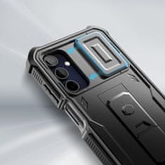 Tech-protect Kevlar kryt na Samsung Galaxy A15 4G / 5G, čierny