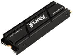 Kingston FURY Renegade SSD 2TB SSD / NVMe M.2 PCIe Gen4 / Interné / M.2 2280 / Heatsink / 10,5mm