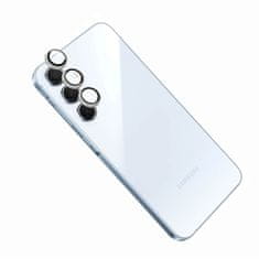 FIXED Tvrzené sklo Camera Glass na Samsung Galaxy A15/ A15 5G - stříbrné