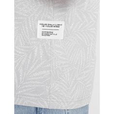 OMBRE Pánske tričko s celoplošnou potlačou V1 OM-TSFP-0182 sivá MDN124998 L