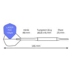 Windson Šípky Iceball - 18g