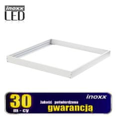 slomart LED panel 60x60 48w kazeta stropného svietidla 3000k teplá + rám pre povrchovú montáž