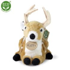 Rappa Plyšový jeleň/kolúšok ležiaci 21 cm ECO-FRIENDLY