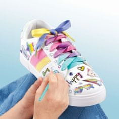 Dekoratívne samolepky na topánky Rainbow Chic