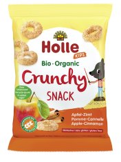 Holle 3x Detské Bio Chrumky jablko, škorica, 25 g (3+)