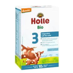 Holle 4x Výživa bio detská mliečna 3 pokračovacia, 10m+ 600 g