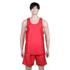 BD-1 basketbalový komplet červená-biela veľkosť oblečenia XXL