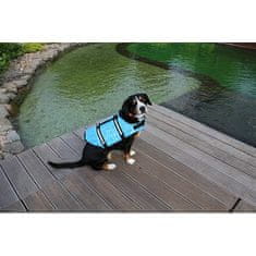 Dog Swimmer plávacia vesta pre psa modrá veľkosť oblečenia XS