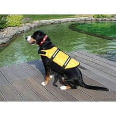 Dog Swimmer plávacia vesta pre psa žltá veľkosť oblečenia XXL