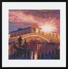 Grafix Diamantové maľovanie Most Ponte di Rialto 30x30cm