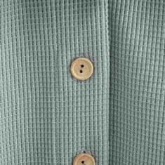NEW BABY Dojčenský kabátik na gombíky Luxury clothing Oliver sivý - 92 (18-24m)