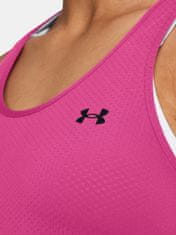 Under Armour Tielko Tech Mesh Racer Tank-PNK XS