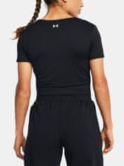 Under Armour Tričko Motion Crossover Crop SS-BLK S