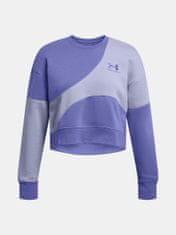 Under Armour Mikina Essential Fleece Crop Crew-PPL L