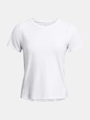 Under Armour Tričko UA Launch Elite Shortsleeve-WHT L