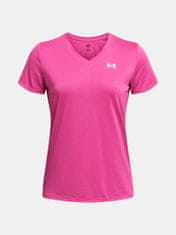 Under Armour Tričko Tech SSV- Solid-PNK XS