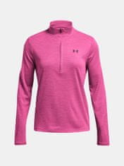 Under Armour Mikina Tech Textured 1/2 Zip-PNK L