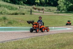 Falk šlapací traktor 2060 Kubota s nakladačem a vlečkou