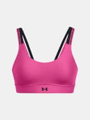 Under Armour Podprsenka UA Infinity Mid 2.0 Rib Bra-PNK S (D-DD)